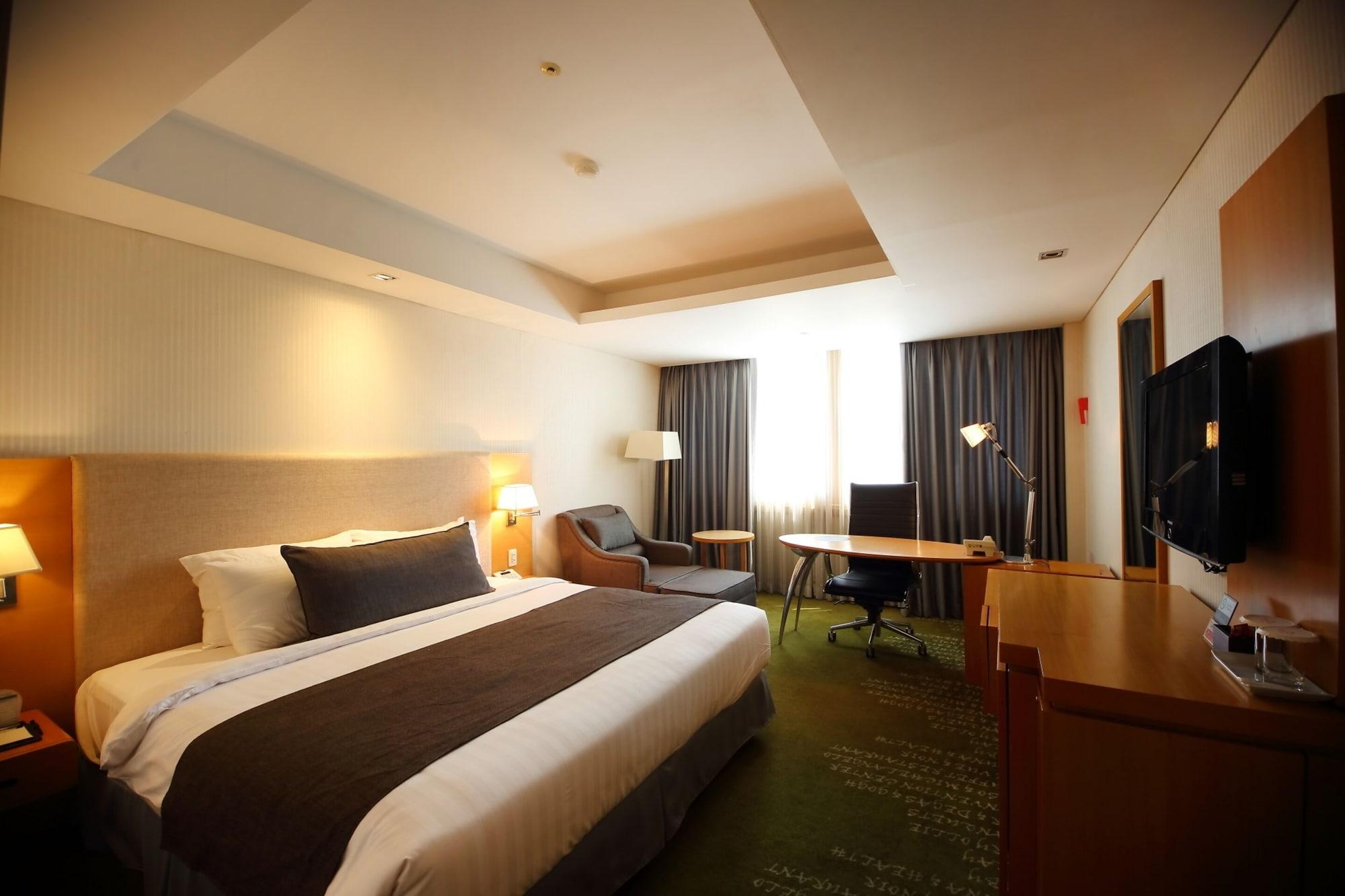 Hotel Ramada By Wyndham Songdo Inčchon Exteriér fotografie